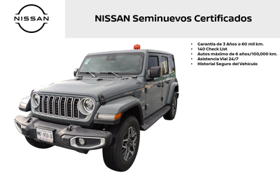 2024 Jeep Wrangler 5p Unlimited Sahara L4/2.07/T Aut