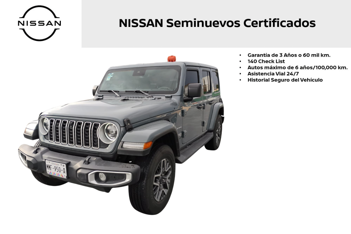 2024 Jeep Wrangler 5p Unlimited Sahara L4/2.07/T Aut