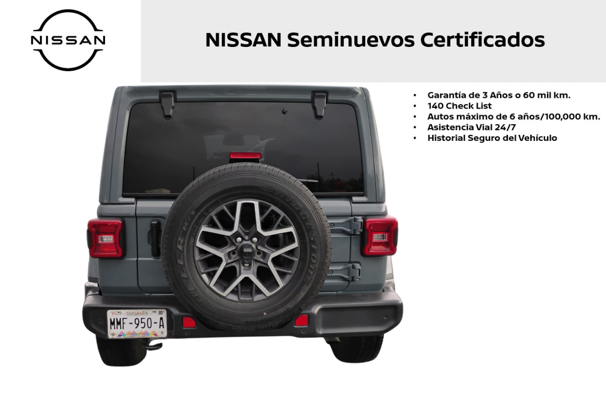 2024 Jeep Wrangler 5p Unlimited Sahara L4/2.07/T Aut