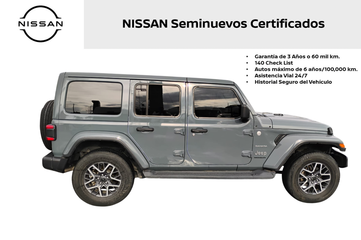 2024 Jeep Wrangler 5p Unlimited Sahara L4/2.07/T Aut