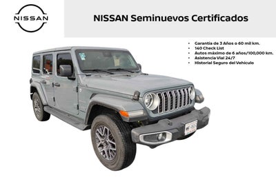 2024 Jeep Wrangler 5p Unlimited Sahara L4/2.07/T Aut