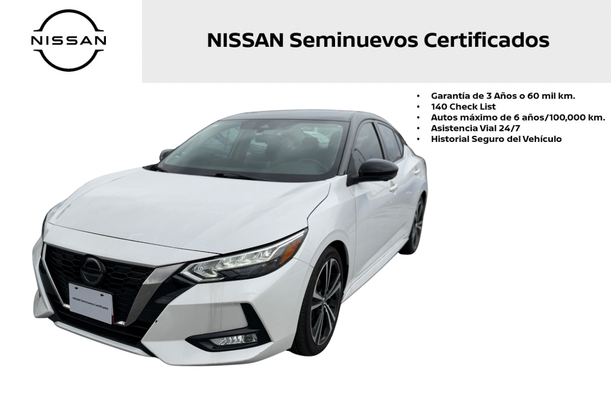 2021 Nissan Sentra 4p SR Bi-tono L4/2.0 Aut