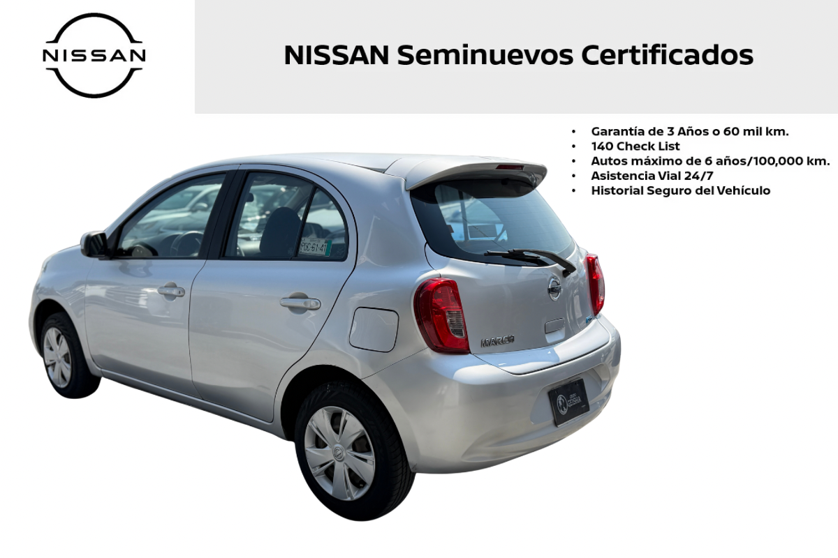 2017 Nissan March 5p Sense L4/1.6 Aut