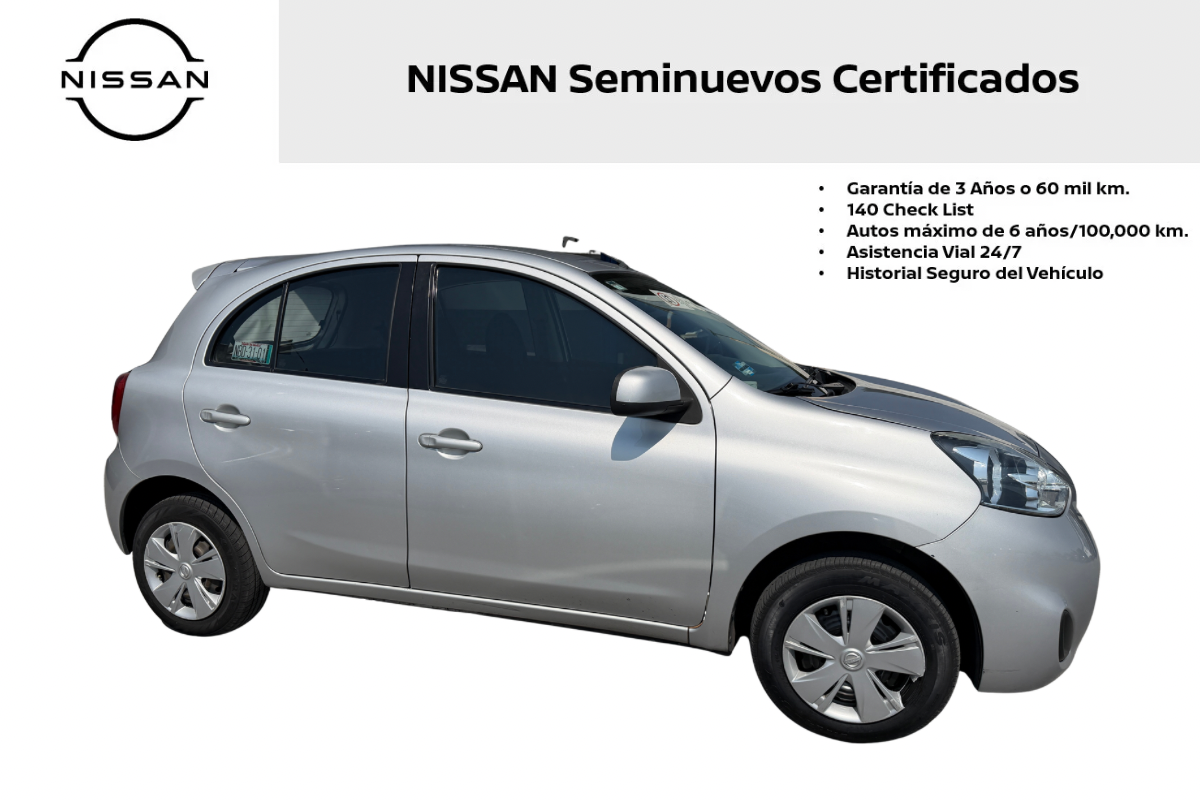 2017 Nissan March 5p Sense L4/1.6 Aut