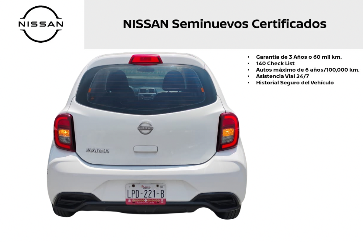 2022 Nissan March 5p Sense L4/1.6 Aut