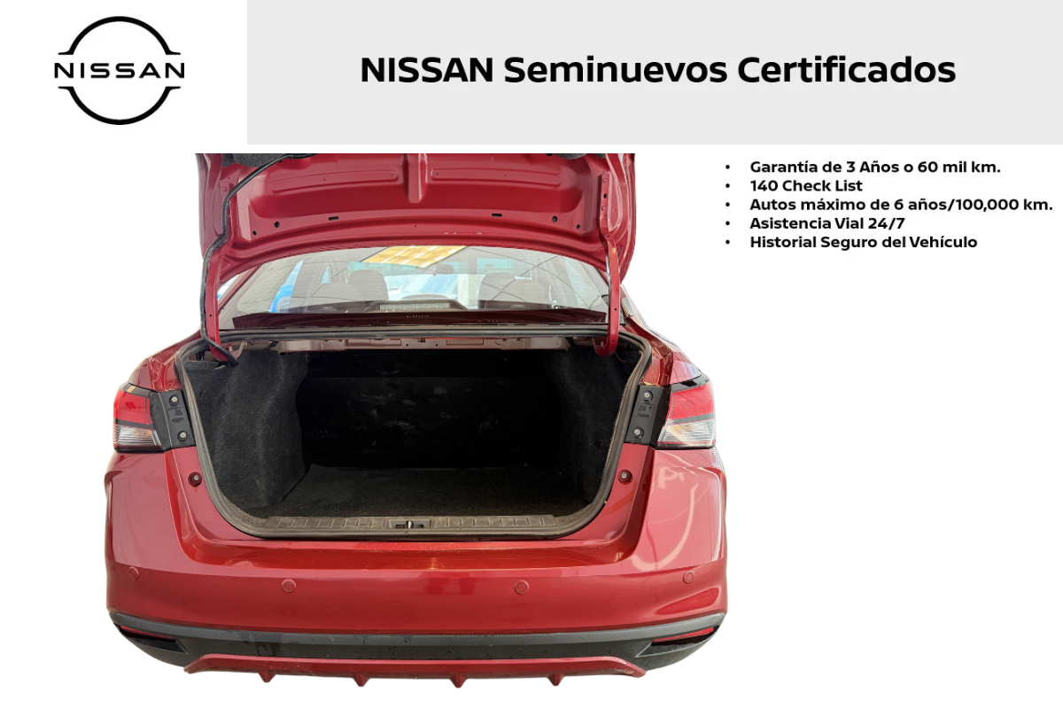 2022 Nissan Versa 4p Sense L4/1.6 Man