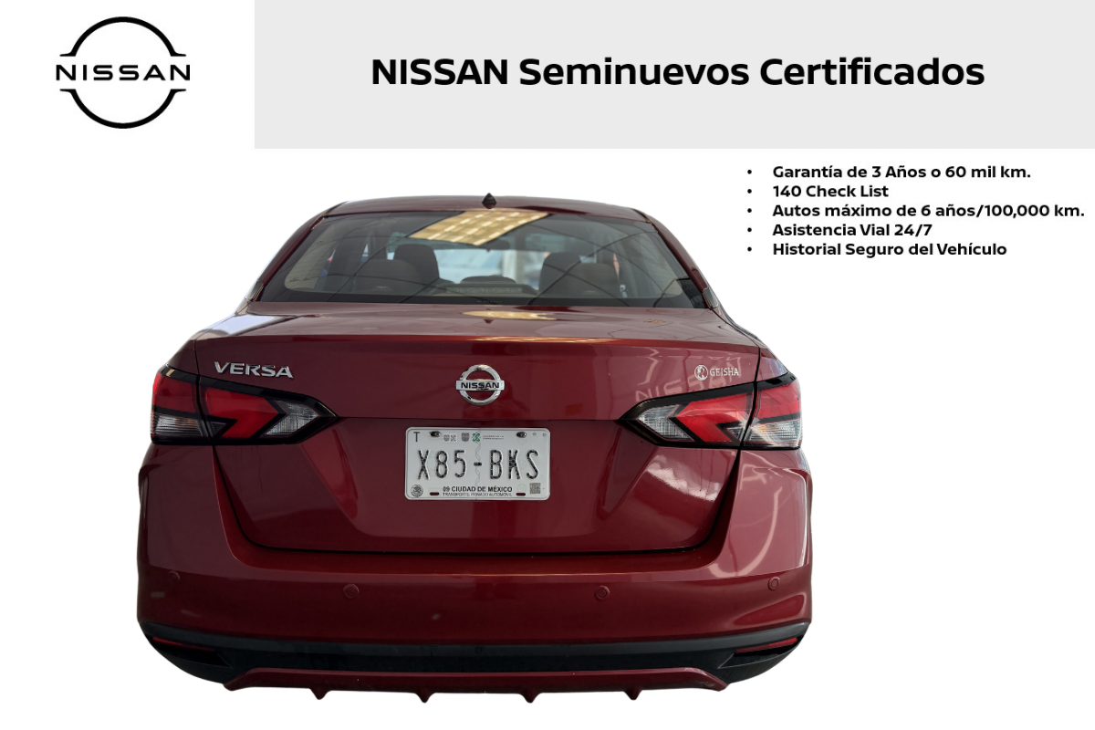 2022 Nissan Versa 4p Advance L4/1.6 Aut