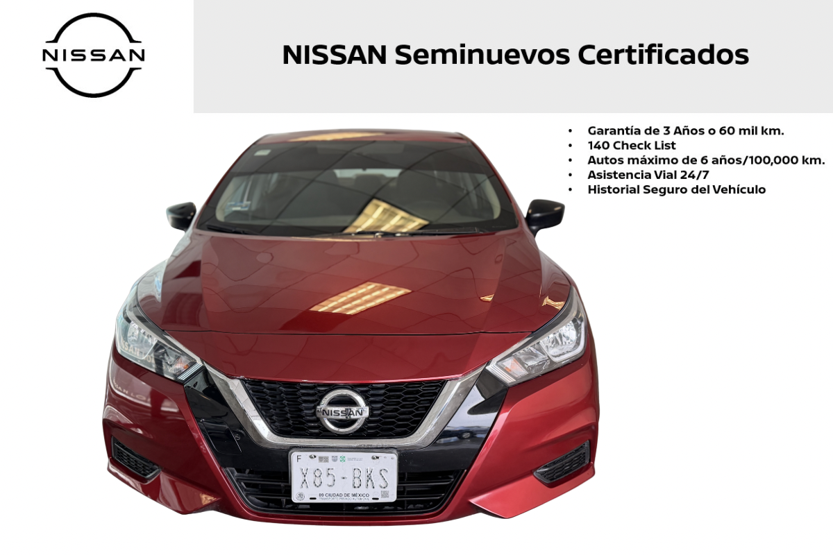 2022 Nissan Versa 4p Advance L4/1.6 Aut