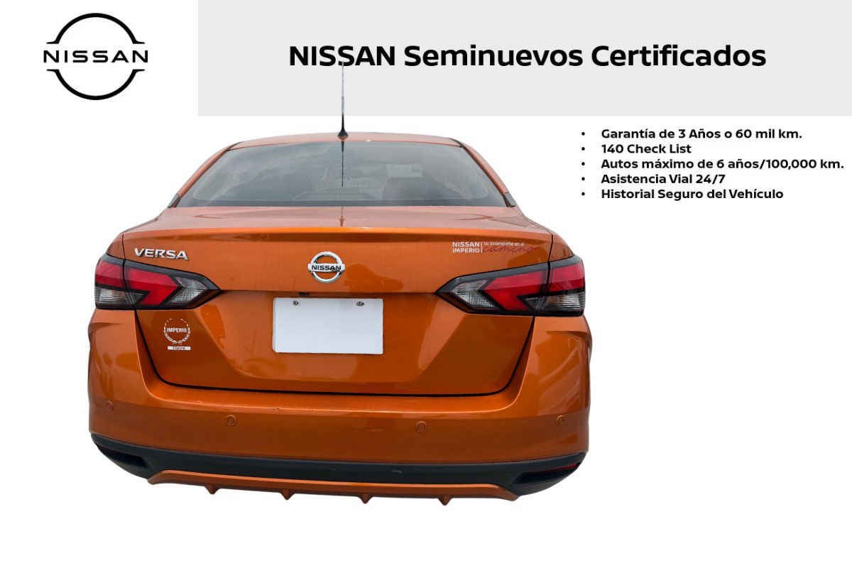 2021 Nissan Versa 4p Advance L4/1.6 Aut