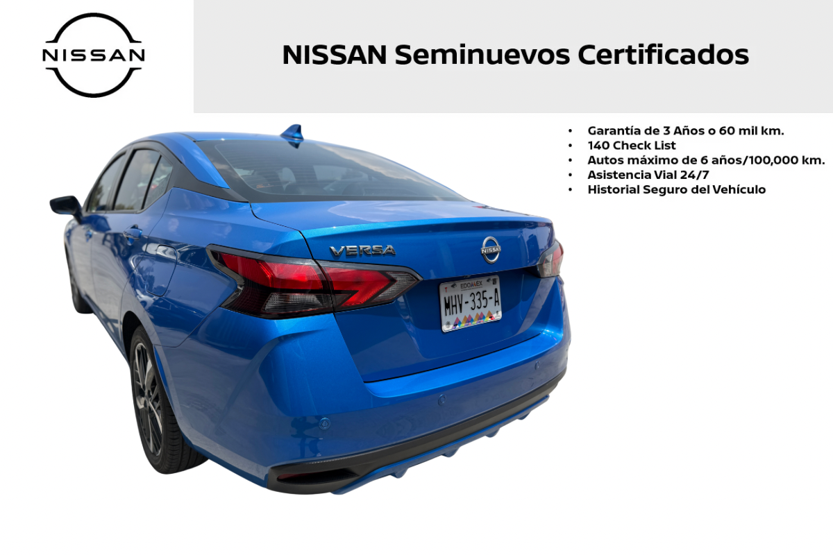 2024 Nissan Versa 4p Exclusive L4/1.6 Aut