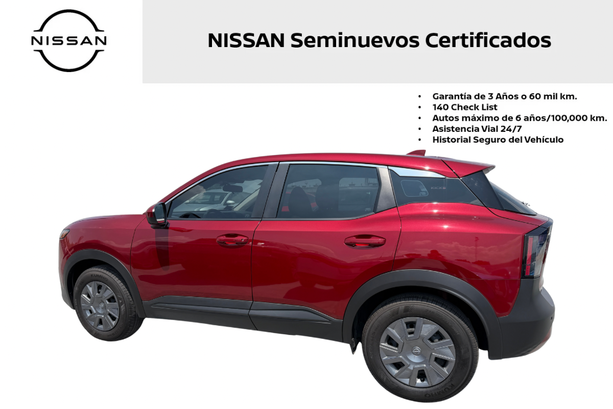 2025 Nissan Kicks 5p Sense L4/2.0 Aut