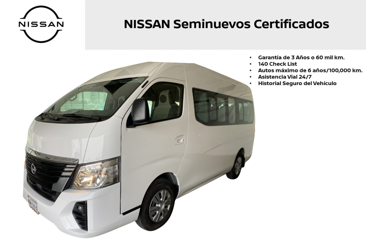 2024 Nissan Urvan 4p Amplia L4/2.5 Man