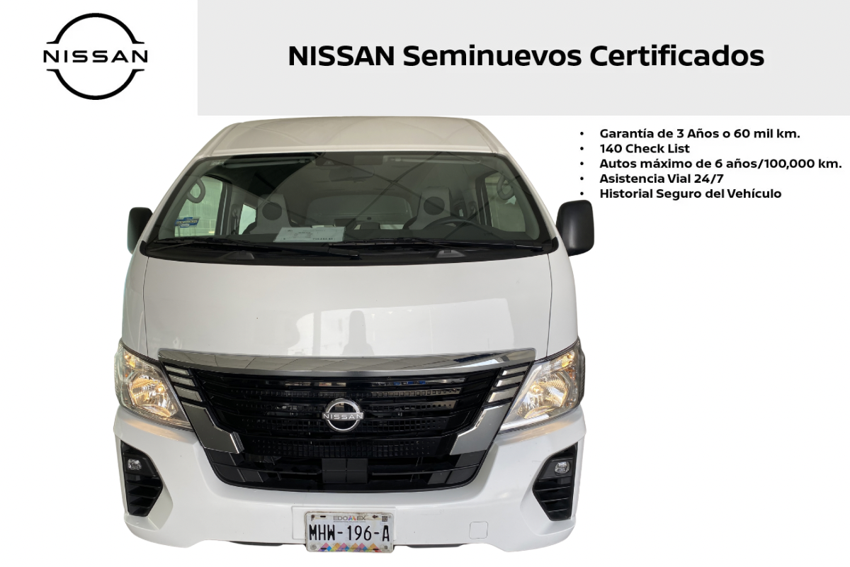 2024 Nissan Urvan 4p Amplia L4/2.5 Man