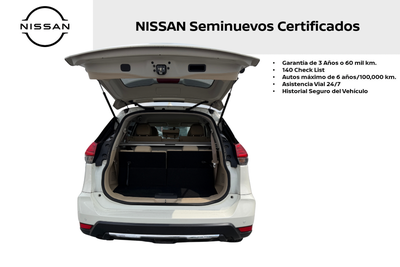 2022 Nissan X-Trail 5p Sense 3 L4/2.5 Aut Banca abatible