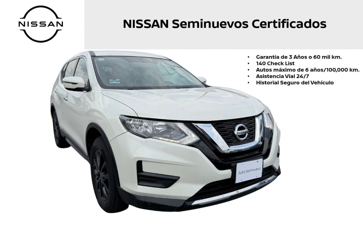 2022 Nissan X-Trail 5p Sense 3 L4/2.5 Aut Banca abatible