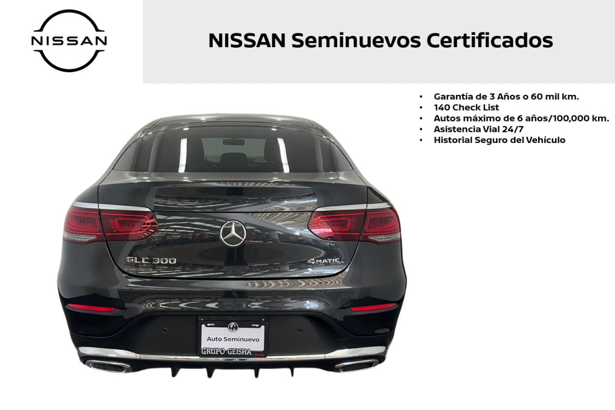 2023 Mercedes-Benz Clase GLC 5p GLC AMG® 43 Coupé V6/3.0/T Aut
